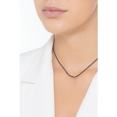 Pendentif avec initiale O Or jaune 18 carats