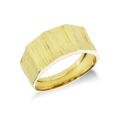 Bague en or jaune 18k