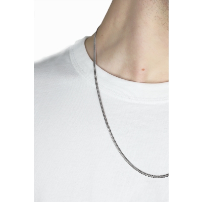 Collier en or blanc 18k cm 60