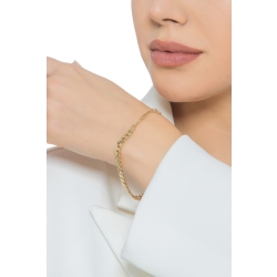 Bracelet gourmette en or jaune 18 carats 2