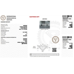 Diamant Certifié IGI CT  0.41 E VS1 2