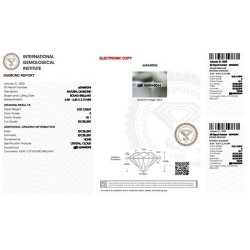 Diamant Certifié IGI  0.32CT E VS1 2
