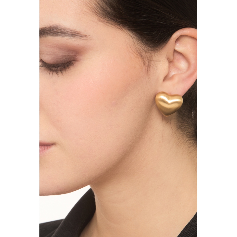 Boucles d'oreilles en or jaune 18K femme