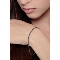 Bracelet pour femme de style fantaisie en or noir 18k 2