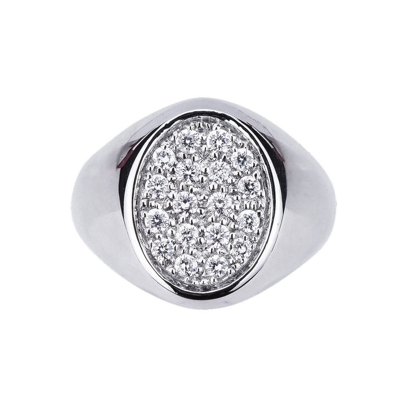 ague pavée en or avec des diamants pour doigt mignon ague pavée en or avec des diamants pour doigt mignon