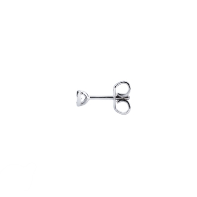 Boucle d'oreille mono pour homme avec diamant or 18k