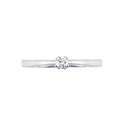 Bague de fiançailles Femme diamant 0,15 ct 
