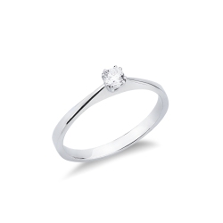 Bague de fiançailles Femme diamant 0,15 ct
