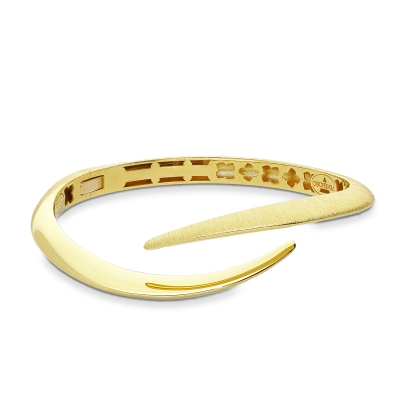 Bracelet croisé en or jaune 18K