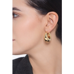 Créoles Chunky en Or Jaune 18K 2