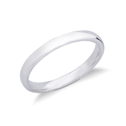Alliance confort or blanc 18k