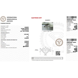 Diamant Certifié IGI  CT  0.30 F VVS1 2