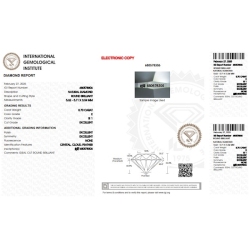Diamant Certifié IGI  0.70 CT E SI1 2