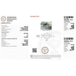 Diamant Certifié IGI 0.50CT D VS1 2