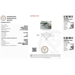 Diamant Certifié IGI  0.41 CT E VS2 2