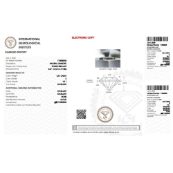 Diamant Certifié IGI  0.51 CT E VS1  2