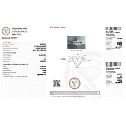 Diamant Certifié IGI  0.40 CT E VS2 2