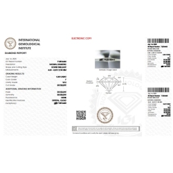 Diamant Certifié IGI 0.40 CT F VS2 2