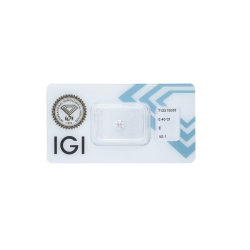 Diamant Certifié IGI  0.40 CT E VS1 2