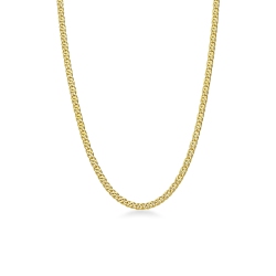 Collier Chaîne en Or Jaune 18k, 50 cm