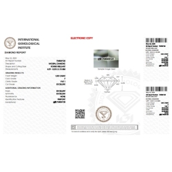 Diamant Certifié IGI  0.50 CT F VVS1 2