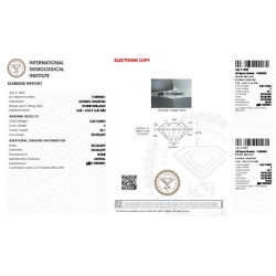 Diamant Certifié IGI 0.30 CT F VS1  2
