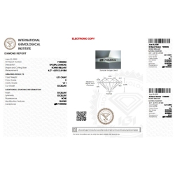 Diamant Certifié IGI  0.31 CT D VS1  2
