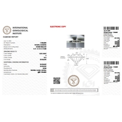 Diamant Certifié IGI  0.50 CT  E VS2 2