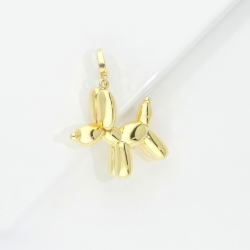 Pendentif chien ballon en or jaune 18k 2