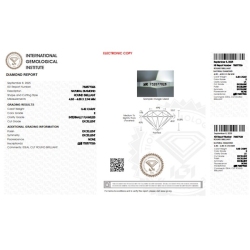 Diamant Certifié IGI  CT 0.42 E IF 2