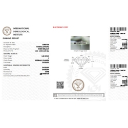 Diamant Certifié IGI  CT 0.40 F IF  2