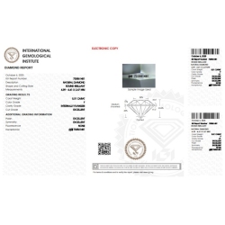Diamant Certifié IGI 0.31 CT F IF 2