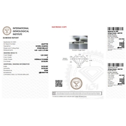 Diamant Certifié IGI  0.32 CT D IF  2