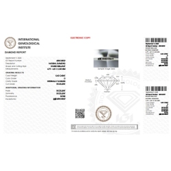 Diamant Certifié IGI 0.40 CT D IF 2