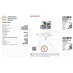 Diamant Certifié IGI 0.40 CT E VVS1  2