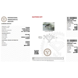 Diamant Certifié IGI 0.50 CT D IF 2