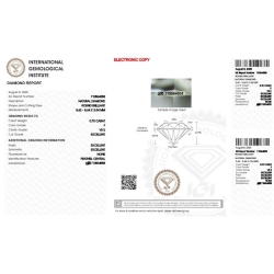 Diamant Certifié IGI 0.70 CT F VS2 2