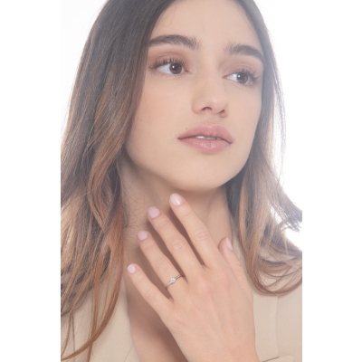 Solitaire Or 18K Diamant 0.30ct