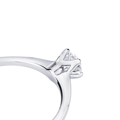 Solitaire Or 18K Diamant 0.30ct