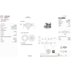Diamant Certifié IGI 1.00 CT G VS2 2