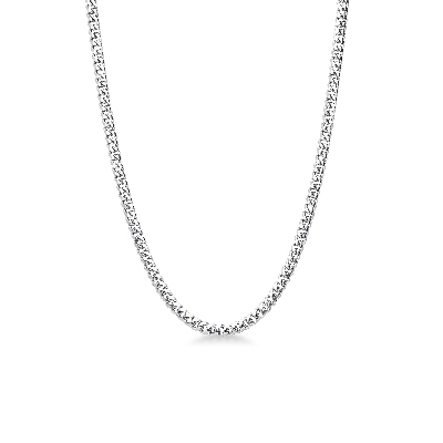 Collier en or blanc 18k cm 60