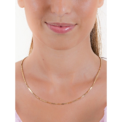 Chaine Venetienne en Or Jaune 18k de 45 cm