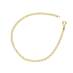 Bracelet en or jaune 18k d’une longueur de 19 CM