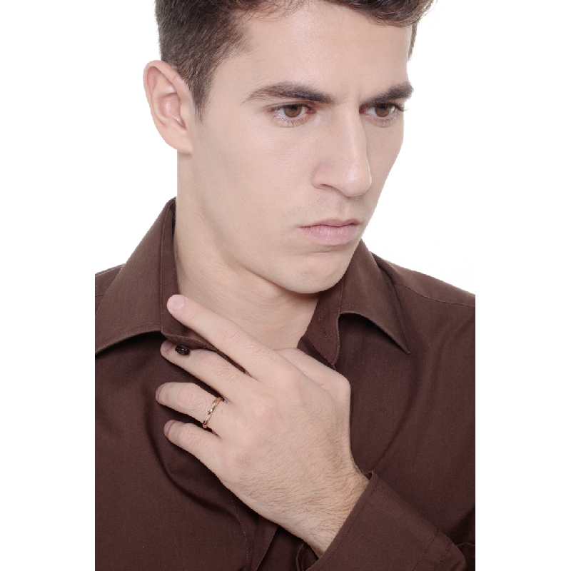 Alliance Modèle Confort en or rose 18k  3 mm