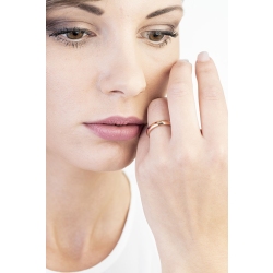 Alliance Modèle Confort en or rose 18 carats 3,40 mm 2