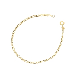 Bracelet pour homme en or jaune 18 carats