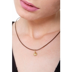 Pendentif coccinelle en or jaune 18k, 1 cm 2