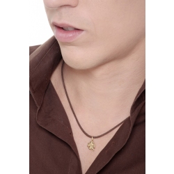 Pendentif trèfle à quatre feuilles en or jaune 18k, 1,5 cm 2